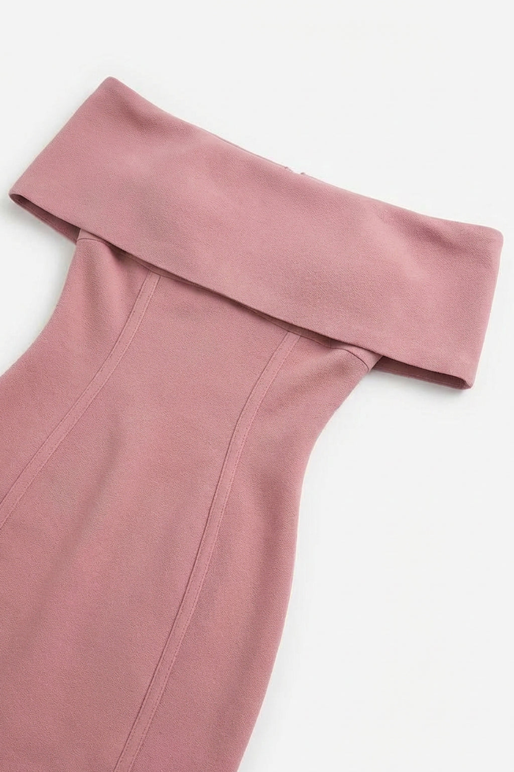 Off-Shoulder Bodycon Bandage Midi Dress