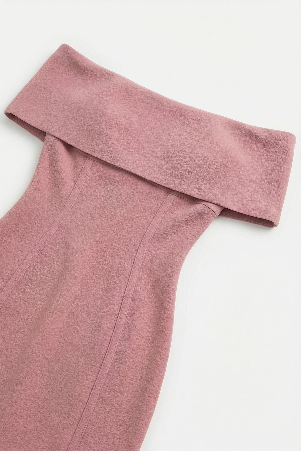 Off-Shoulder Bodycon Bandage Midi Dress