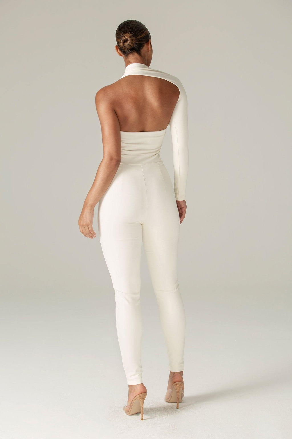 Dariya Modern Jumpsuit (Ivory) - Alieva